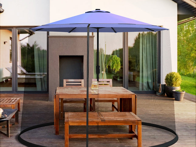 9-10 Ft Outdoor Umbrella Table Screen Mosquito Bug Insect Net