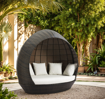 Marisol Beach Daybed Brown & Beige