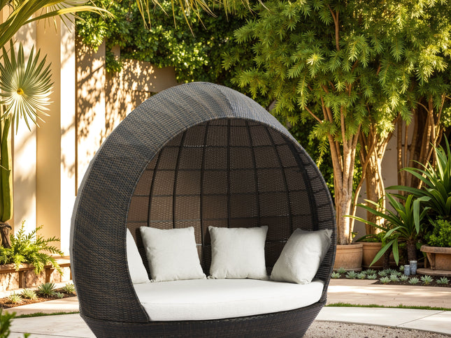 Marisol Beach Daybed Brown & Beige