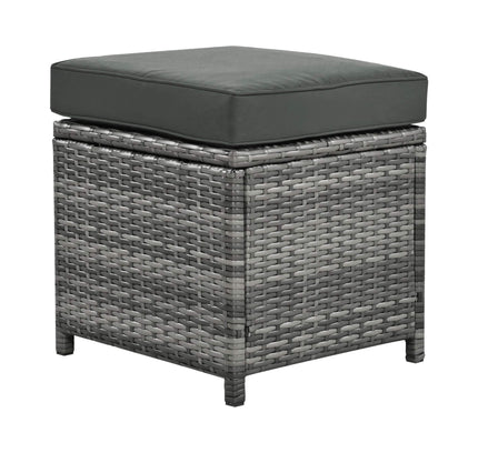 Alora Outdoor 6-Piece All-Weather PE Rattan Sofa Set With Adjustable Seat, Storage Box, Removable Covers, And Tempered Glass Table Top