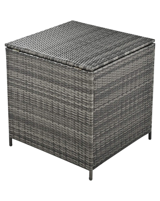 Alora Outdoor 6-Piece All-Weather PE Rattan Sofa Set With Adjustable Seat, Storage Box, Removable Covers, And Tempered Glass Table Top