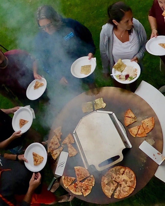 Pizza Oven With Pizza Grate For 40" Grills - Perfect Pizzas Every Time