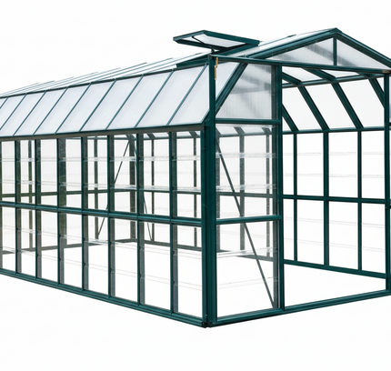8x20FT Extra Large Barn-Style Walk-In Greenhouse with Roof Vents