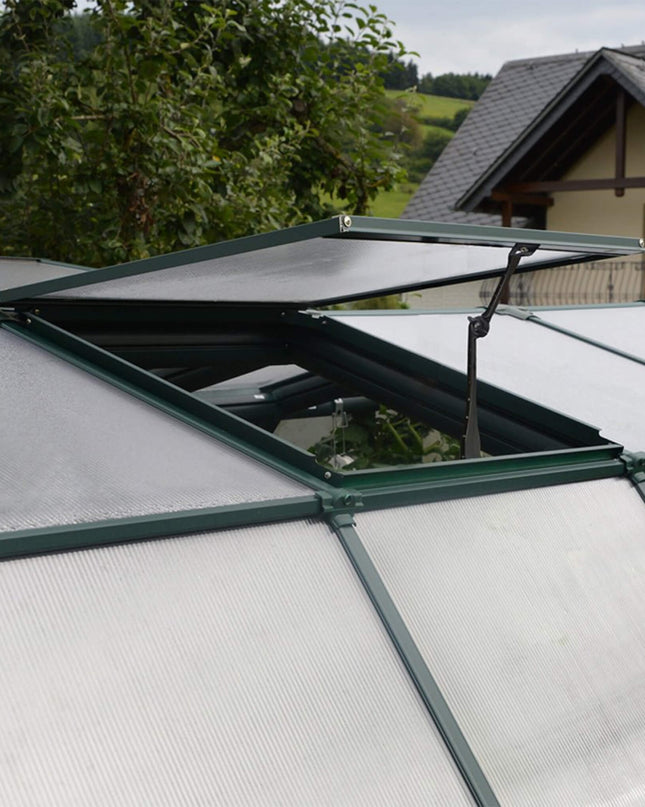 [08X20FT] Extra Large Barn-Style Weatherproof Walk-In Greenhouse With Roof Vents