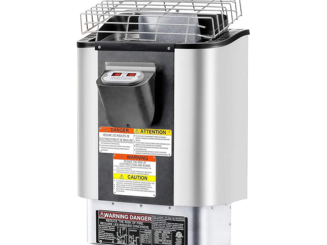 Haven Premium All-Weather Outdoor Pinewood Barrel Sauna Kit With 4.5KW Heater And Tempered Glass Window [Made-To-Order] (SAK91462)
