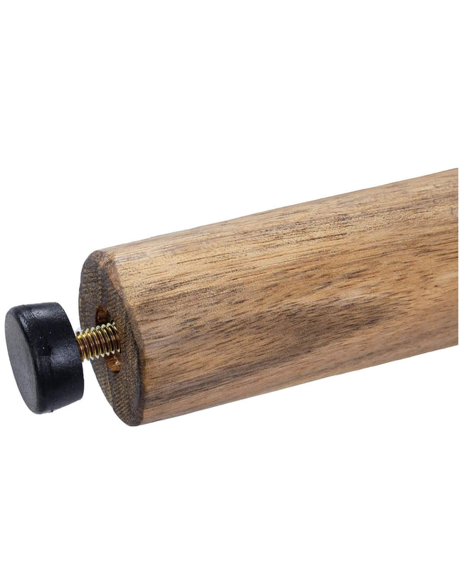 Alora Premium 5-Piece Outdoor Acacia Wood Patio Furniture Set With Braided Dining Chairs, Cushions, And Dining Table