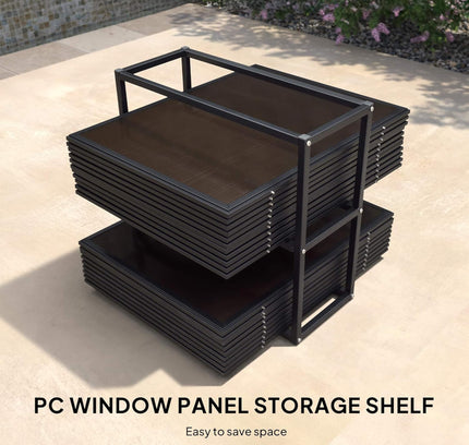 Alora Prestige Premium Hardtop Double Top Outdoor Patio Solarium Sunroom (SAK43078)