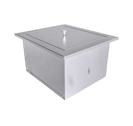 Premium Outdoor Kitchen With 32-Inch 60K BTU Built-In Stainless Steel LPG Gas Grill, Door And Drawer Combo And Stainless Steel Ice Box