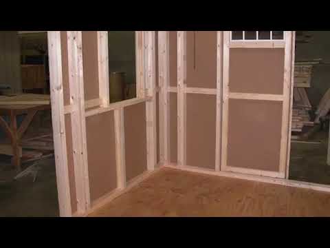 EZ-Fit Woodsman Shed Kit, 8x8 to 10x16