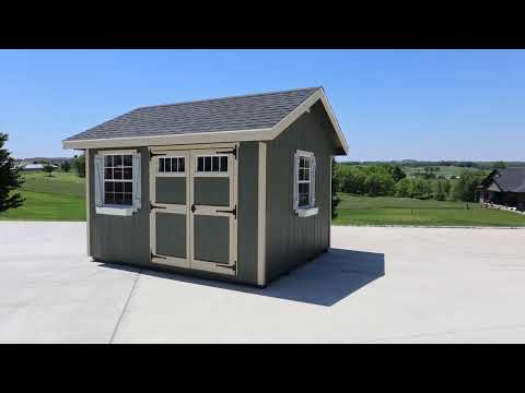 EZ-Fit Heritage Shed Kit, (36 Size Options)