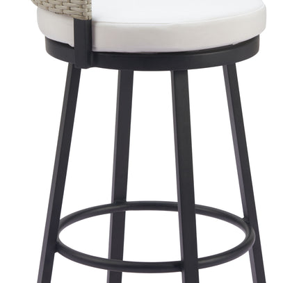 Midnight Wave Barstool White