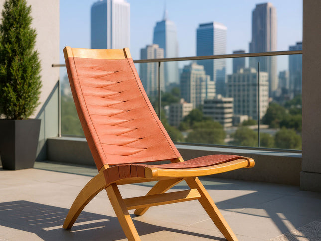 Rova Lounge Chair Terracotta
