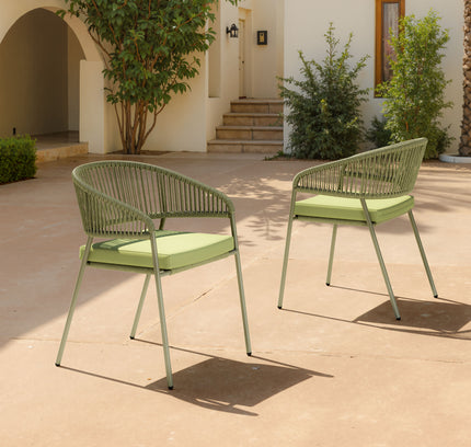 Skye Dining Chair (Set of 2) Green