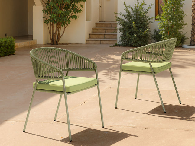 Skye Dining Chair (Set of 2) Green