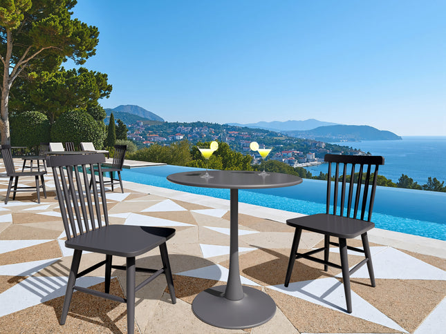 Zeilen Dining Chair (Set of 2) Black