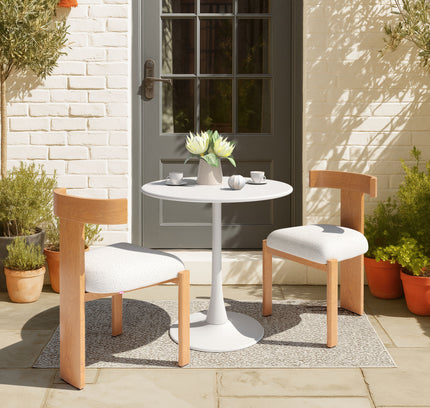 Tiana Dining Chair Natural & Beige