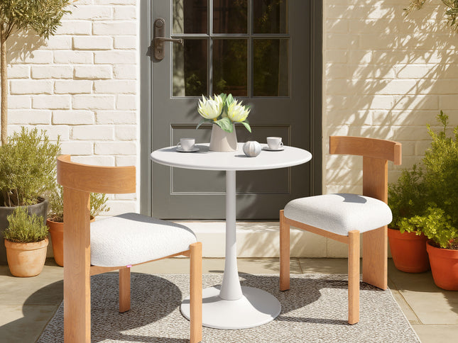 Tiana Dining Chair Natural & Beige