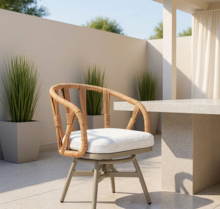 Safal Swivel Dining Chair Multicolor