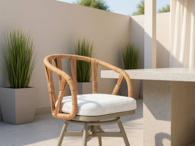 Safal Swivel Dining Chair Multicolor