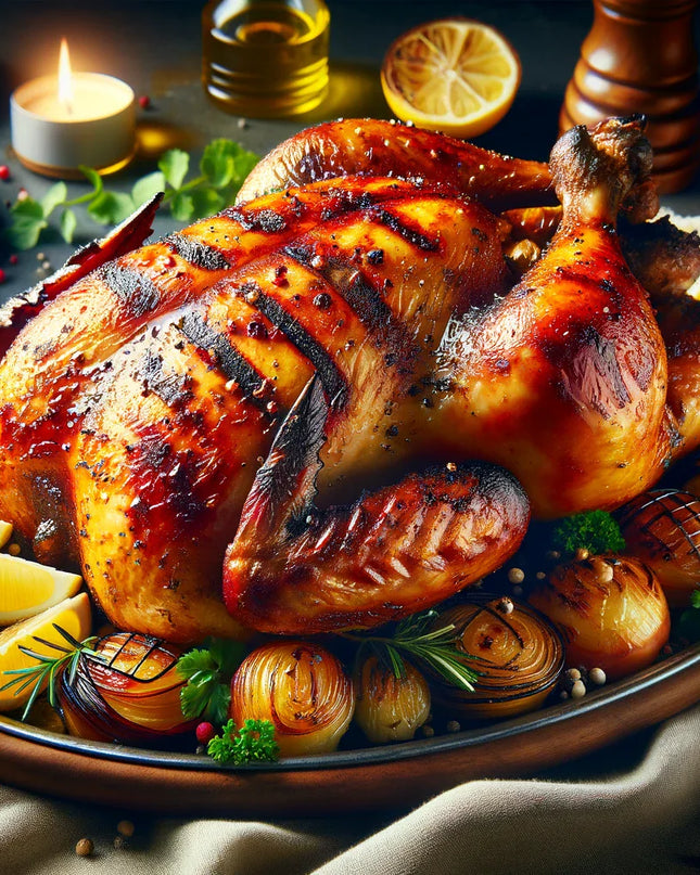 Barbecue Grill Rotisserie for your Arteflame Grill With Cordless Motor