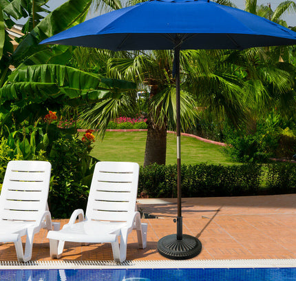 31.5 lb Market Heavy-Duty Outdoor Stand Bronze Umbrella Base