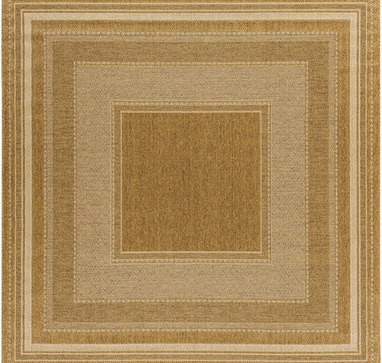 Chael Flatweave Faux Jute Outdoor Rug