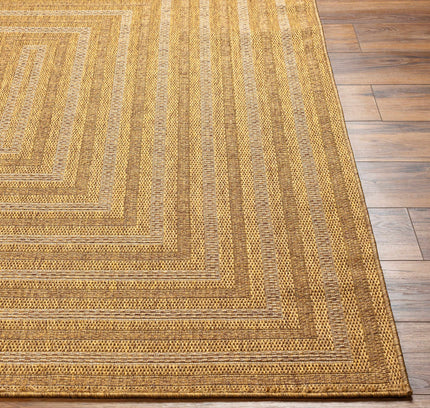 Dyami Flatweave Faux Jute Outdoor Rug