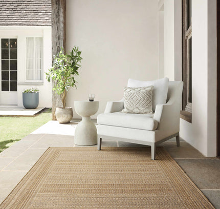 Freja Flatweave Faux Jute Outdoor Rug