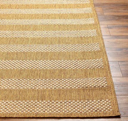 Hiero Flatweave Faux Jute Outdoor Rug