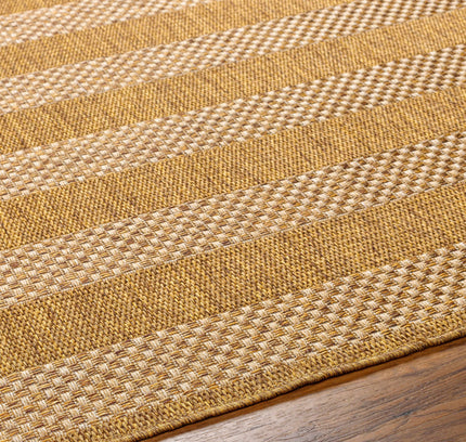 Hiero Flatweave Faux Jute Outdoor Rug