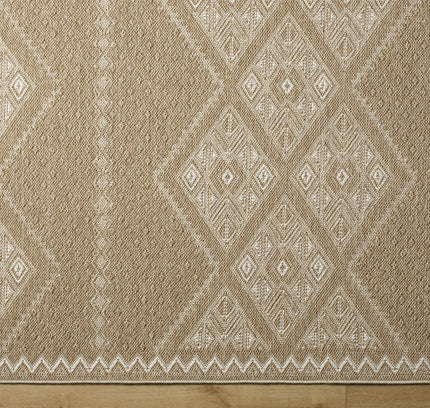 Olina Flatweave Faux Jute Outdoor Rug