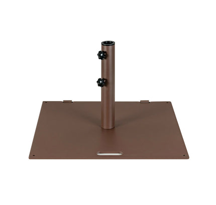 24" Square Patio Umbrella Base 50 lb Weighted