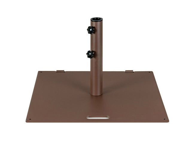 24" Square Patio Umbrella Base 50 lb Weighted