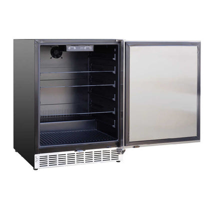 Summerset 24-Inch Outdoor Rated Refrigerator With Anti Vibration System