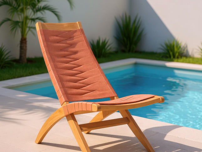 Rova Lounge Chair Terracotta