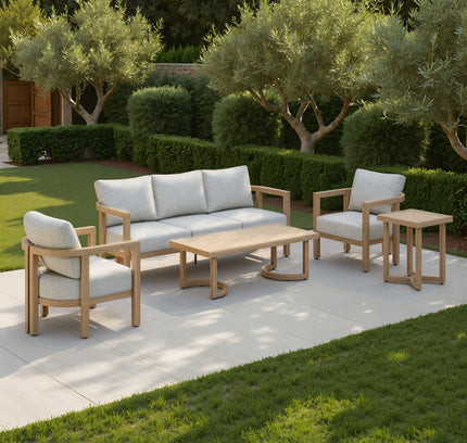 Leto Coffee Table Brown