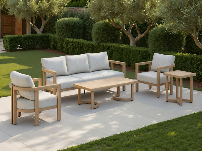 Leto Armchair Gray