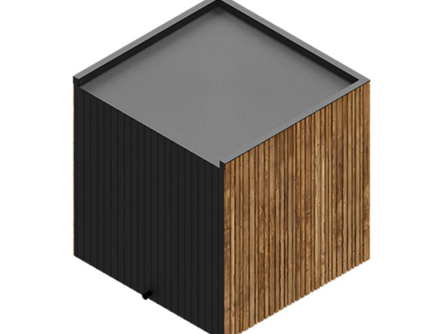 ThermaSol Fortis Fully-Assembled 4-Person Outdoor Sauna Cabin [Made-To-Order] [14-FORTIS] (SAK35896)