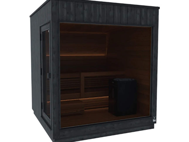 ThermaSol Nordic Misty 2-5 Person Fully-Assembled Outdoor Modular Sauna Cabin [Made-To-Order] [14-KIR] (SAK17365)