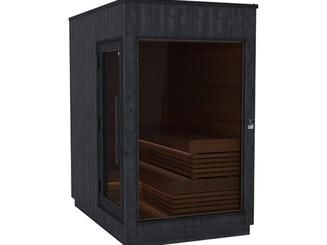 ThermaSol Nordic Misty 2-5 Person Fully-Assembled Outdoor Modular Sauna Cabin [Made-To-Order] [14-KIR] (SAK17365)