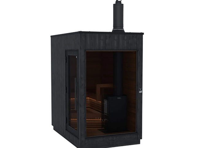 ThermaSol Nordic Misty 2-5 Person Fully-Assembled Outdoor Modular Sauna Cabin [Made-To-Order] [14-KIR] (SAK17365)