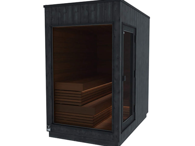 ThermaSol Nordic Misty 2-5 Person Fully-Assembled Outdoor Modular Sauna Cabin [Made-To-Order] [14-KIR] (SAK17365)