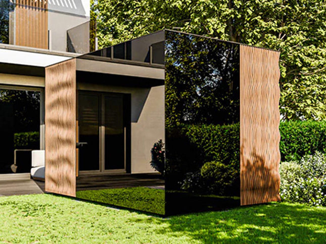 ThermaSol Ombra Fully-Assembled 5-Person Outdoor Sauna Cabin [Made-To-Order] [14-OMBRA] (SAK63017)