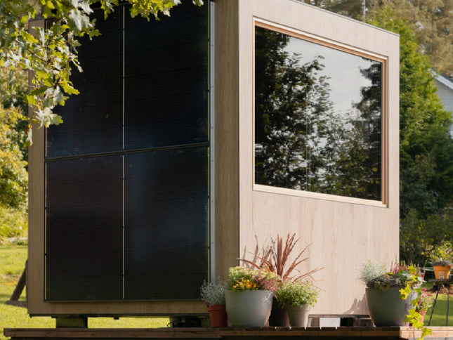 ThermaSol Solaris Fully-Assembled Outdoor Sauna Cabin [Made-To-Order] [14-KIR-4560/61] (SAK27532)