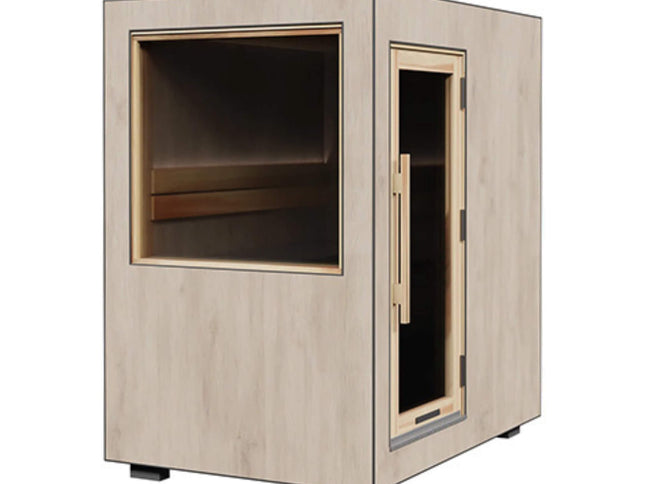 ThermaSol Solaris Fully-Assembled Outdoor Sauna Cabin [Made-To-Order] [14-KIR-4560/61] (SAK27532)