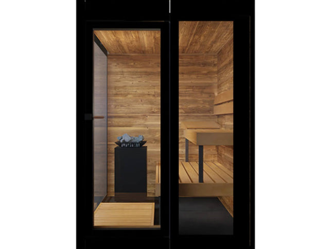 ThermaSol Vera 3-Person Fully-Assembled Outdoor Sauna Cabin [Made-To-Order] [14-VERADL/R] (SAK30752)