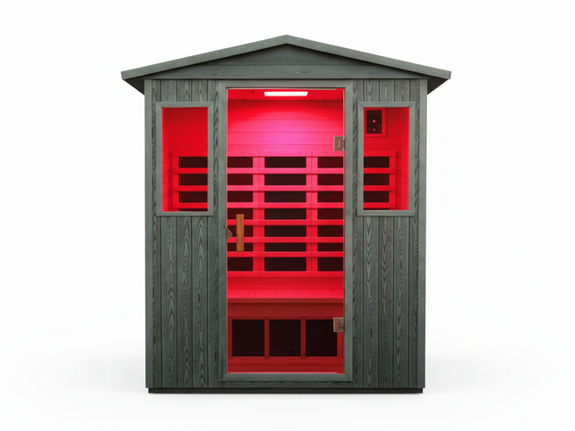 Thermora Nivea 3-Person Full-Spectrum Low EMF Infrared Sauna, Bluetooth