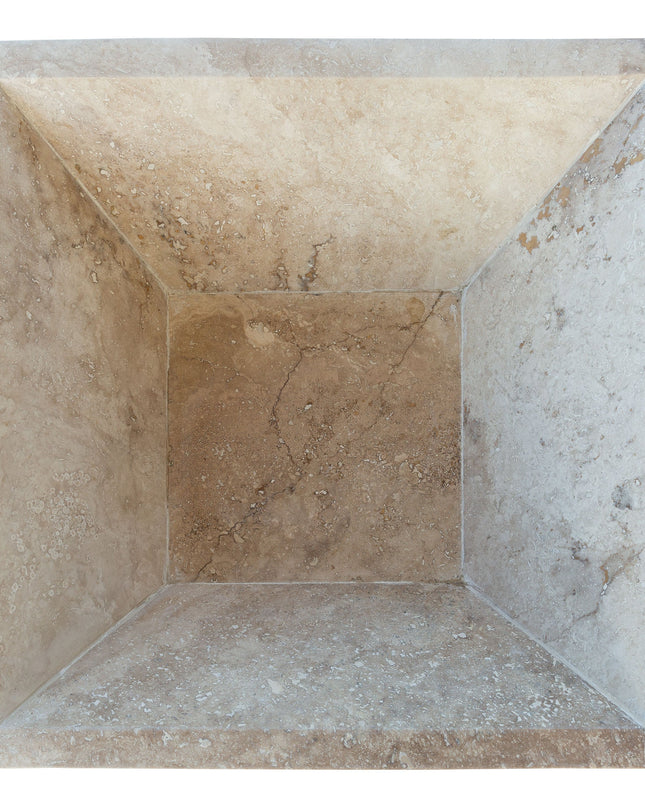 Aspendos Travertine Natural Stone Fire Pit