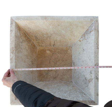 Aspendos Travertine Natural Stone Fire Pit