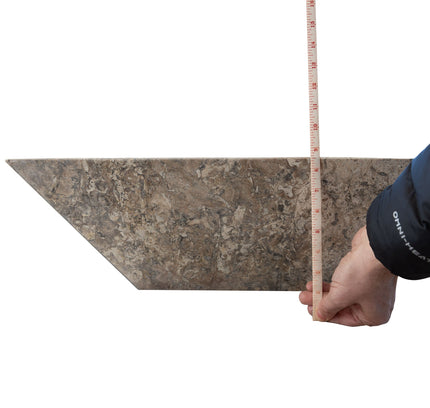 Silver Travertine Natural Stone Fire Pit